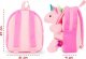 PERLETTI mini backpack with removable plush Unicorn Jada, 13085 1