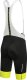 Spodenki rowerowe zeroRH+ Hero black-white-acid yellow - M 2