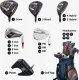 Zestaw kijów do golfa CALLAWAY XR (12 kijów z torbą standbag/na nóżkach, szafty grafitowe light) 4