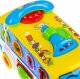 Duży Autobus Muzyczny Bus Dla Dzieci Sorter Klocków Grzechotki Telefon Led 8