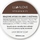 Lullalove Brązowe mydło do brwi z odżywką 30ml 1