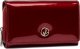 Semi Line Portfel damski skórzany Bordowy P8229-2 1