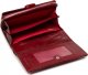 Semi Line Portfel damski skórzany Bordowy P8229-2 3