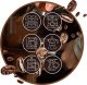 Zestaw Kawa ziarnista 1kgX2 MEXICO CITY 100% ARABICA Świeżo Palona do ekspresu + GRATIS 5