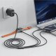 Kabel USB Acefast USB-C - 2x USB-C 1.2 m Wielokolorowy (6974316283799) 4