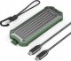 Przenośna kieszeń dyskowa M.2 NVMe/SATA SSD USB-C 3.2 - szaro-zielona 1