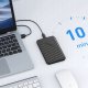 Kieszeń dyskowa 2,5" HDD/SSD USB3.0 Micro-B 5Gbps - czarna 2