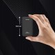 Ładowarka sieciowa podróżna GaN Dudao A65Q 65W USB-A / USB-C PD ultracienka EU / US - czarna 2