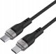 Kabel USB Acefast Kabel 3w1 Acefast C11-03 USB-C - USB-C 480Mb/s 100W 1.2m - czarny 3