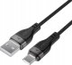 Kabel USB Acefast USB-A - USB-C 1.2 m Czarny (6974316280224) 3