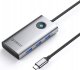 HUB 7-portowy USB-A 3.0 przewód 1M - czarny 2