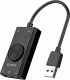 Wielofunkcyjna zewnętrzna karta dźwiękowa USB - czarna 2