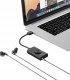 Wielofunkcyjna zewnętrzna karta dźwiękowa USB - czarna 3