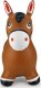 Jamara Hopping animal horse brown with pump zabawka dmuchana 5