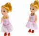 Duży Domek Willa Dla Lalek + Łóżeczko Zjeżdżalnia Meble 2 Lalki Laleczki 8