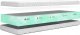 Materac piankowy ACTIV 140x190 17cm | Dwustronny H2/H3 | 7 stref | Pikowany pokrowiec | 1