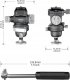 Głowica Panoramiczna Video 360s Olejowa 1/4" 3/8" 5kg Arca Swiss / Ulanzi Eh09 9