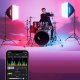 Zestaw Oświetleniowy 2x Softbox 60cm / Statyw 210cm / 90 Żarówka Rgb Bluetooth / Nk800 10
