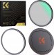 Zestaw 3w1 Filtr Polaryzacyjny Cpl Pierścień Magnetyczny Dekielek K&f 67 Mm / Sku.1705 1