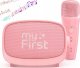 Głośnik Mikrofon Zestaw 2w1 Karaoke Na Bluetooth Aux Microsd Dla Dziecka / Myfirst Voice 2/ Różowy 1