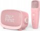 Głośnik Mikrofon Zestaw 2w1 Karaoke Na Bluetooth Aux Microsd Dla Dziecka / Myfirst Voice 2/ Różowy 10