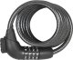 LOCK BICYCLE 4101 CL CC 185/10/C/B/BK 1
