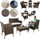 Zestaw mebli ogrodowych technorattan RENO II 4os. brązowy 2