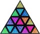 LIGHT4ME TRIANGIS efekt świetlny LED 64x2W RGBA oświetlenie klubowe dyskotekowe DJ na imprezę 2