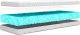 Materac piankowy Fala AQUA 80x180 22cm | Dwustronny H3/H3 | 7 stref | Pikowany pokrowiec | 2