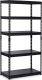 Regał metalowy magazynowy 183 x 90 x 45 cm Humberg HR-700 czarny EDUKAMP 2