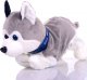 Interaktywny Piesek Husky Pies Robot Reaguje Na Dotyk Szczeka Skomle Siada 7