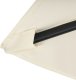 Składany parasol ogrodowy balkonowy regulowany 210 cm beżowy 5