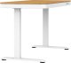 Biurko ACTIVEJET z elektryczną regulacją wysokości 140x70 ET119W-C biały/dąb 11