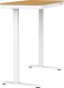 Biurko ACTIVEJET z elektryczną regulacją wysokości 140x70 ET119W-C biały/dąb 8