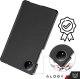 Etui ochronne do Redmi Pad SE 8.7" 4G Alogy Book Cover Case obudowa na tablet Czarne + Szkło i rysik 4