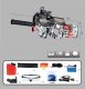 Pistolet Karabin Automatyczny Na Kulki Żelowe 63Cm 5