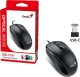 Mysz przewodowa, Genius DX-110, czarna, optyczna, 1200DPI, USB-C 5
