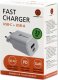 Powerton Zasilacz / sieciowy adapter 33W, 2-portowy, USB-C, USB-A 6