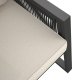 Tectake Zestaw wypoczynkowy ogrodowy Captive w stylu Rope - Zestaw 3 (2 x fotel) 7