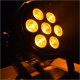 LIGHT4ME BLACK PAR 7x10W RGBWA LED mocny lekki 9