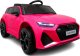Auto na akumulator dla dzieci Audi RS6 Różowe 4