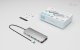 I-TEC USB-C Metal Nano Dock 2x HDMI 1x USB-C Video 1x GLAN 1x Audio/Mic 1xSD/microSD 1x USB 3.2 3x USB-C 3.2 Gen2 2x USB 2.0 PD140W 4