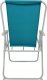 kontrast Krzesło ogrodowe składane turystyczne ATENA PRO niebieski 7