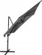 Parasol ogrodowy duży składany regulowany SEATTLE śr. 250 cm + pokrowiec c. szary 1