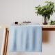 AmeliaHome Obrus CLEAR drukowany boho 40x140 biały + granatowy 2