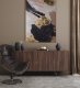 Obraz ręcznie malowany z ramą glamour Abstrakcja 70X100 beżowy 3
