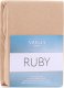 AmeliaHome Prześcieradło RUBY styl klasyczny frotte z gumką 90x200 cappuccino 1