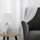 Homede Firana na taśmie woal gnieciony KRESZ 140x250 biała 7