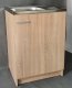 Szafka pod zlewozmywak zlew deante 60 x 50 + bateria + syfon beż 7