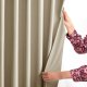 AmeliaHome Zasłona VELVET styl klasyczny przelotki srebrne 140x245 beżowa 8